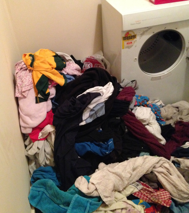 This could be my laundry....mmm actually it is my laundry - eek