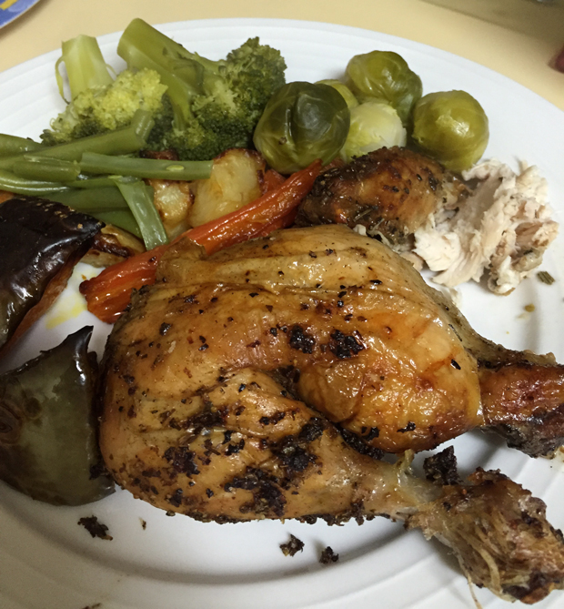Roast chicken