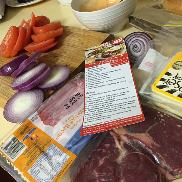 IGA Classic Steak Sandwich