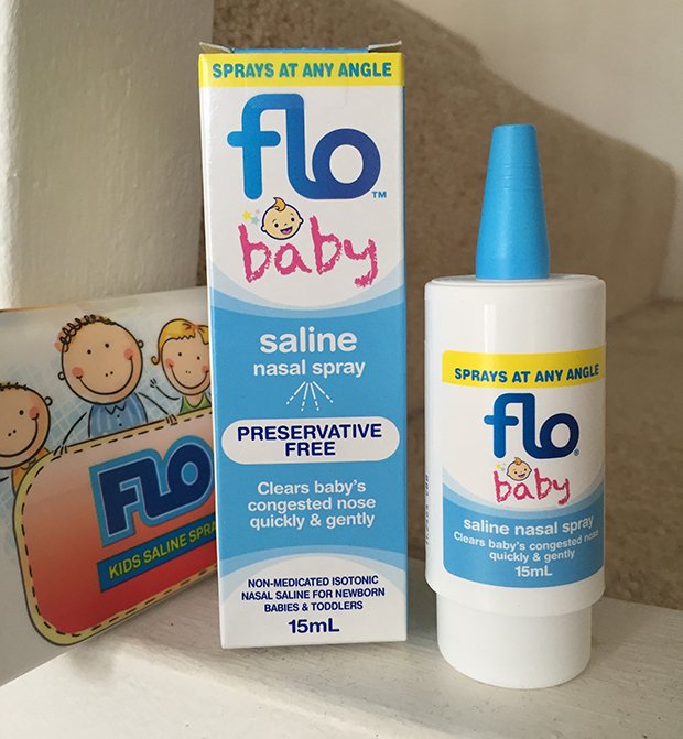 flo baby saline nasal spray